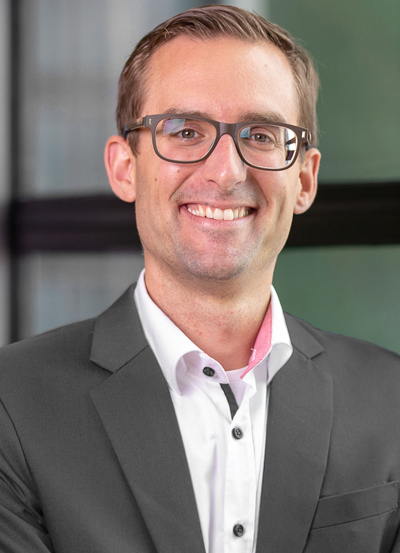 Portrait of Manuel Senk - Director of Corporate Marketing Portrait of Manuel Senk - Director of Corporate Marketing