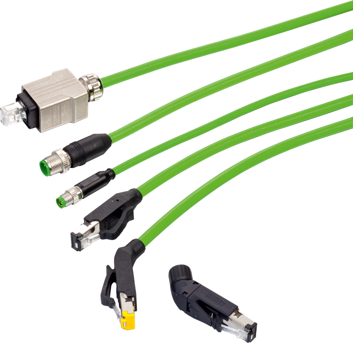 Fieldbus cables M8, M12 and RJ45 Murrelektronik